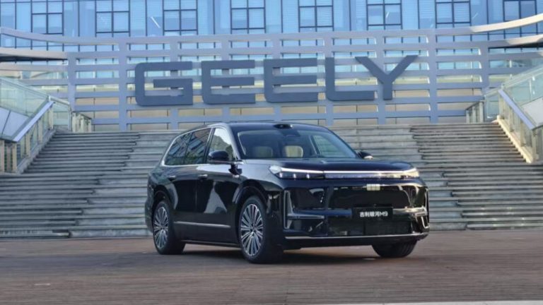 Geely Galaxy M9 большой гибридный кроссовер