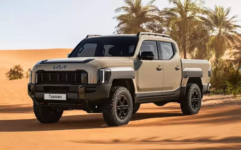 Kia Tasman 2025 в России: мощный рамный пикап с полным приводом