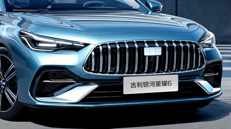 Geely Galaxy Star 6 новый седан с AMG решеткой и Infiniti фарами