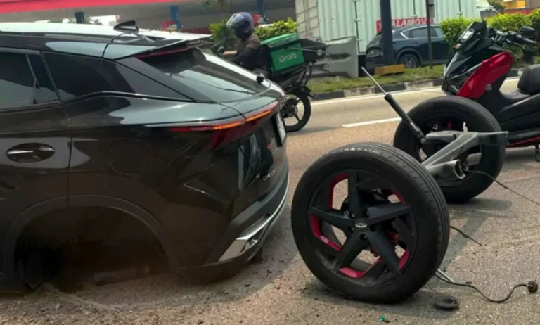 Инцидент с Chery Omoda 5: Полное отсоединение заднего моста